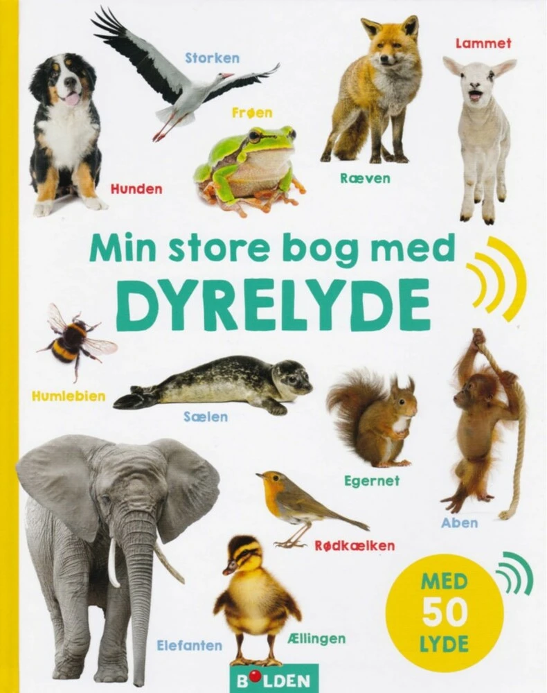 Billede af Min store bog med dyrelyde