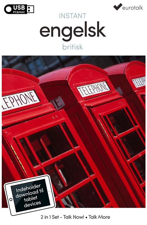Britisk Engelsk Begynder Og Parlørkursus Usb & Download
