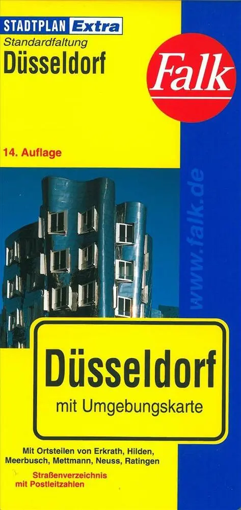 Billede af Düsseldorf, Falk Extra