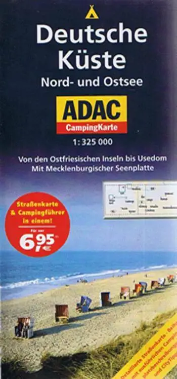 Billede af Deutsche Küste: Nord- und Ostsee, ADAC CampingKarte