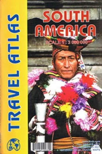 Billede af South America Travel Atlas, International Travel Maps