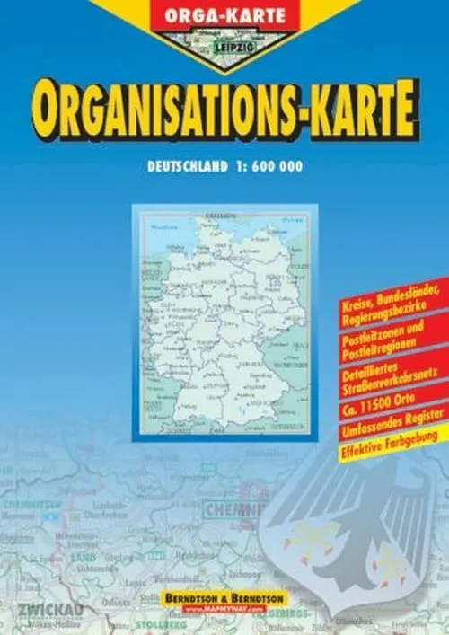 Billede af Organisationskarte Deutschland
