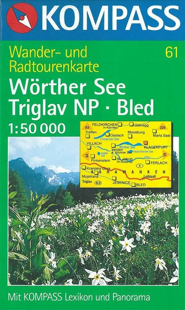 Billede af Wörthersee- Klagenfurt, Kompass Wanderkarte 061