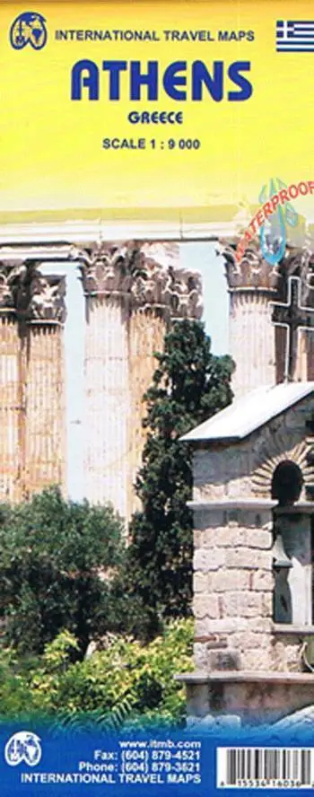 Billede af Athens, International Travel Maps