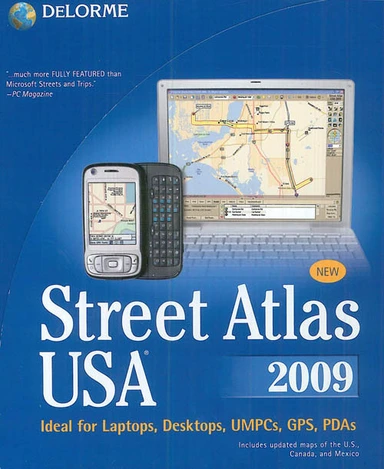 USA Street Atlas USA 2009