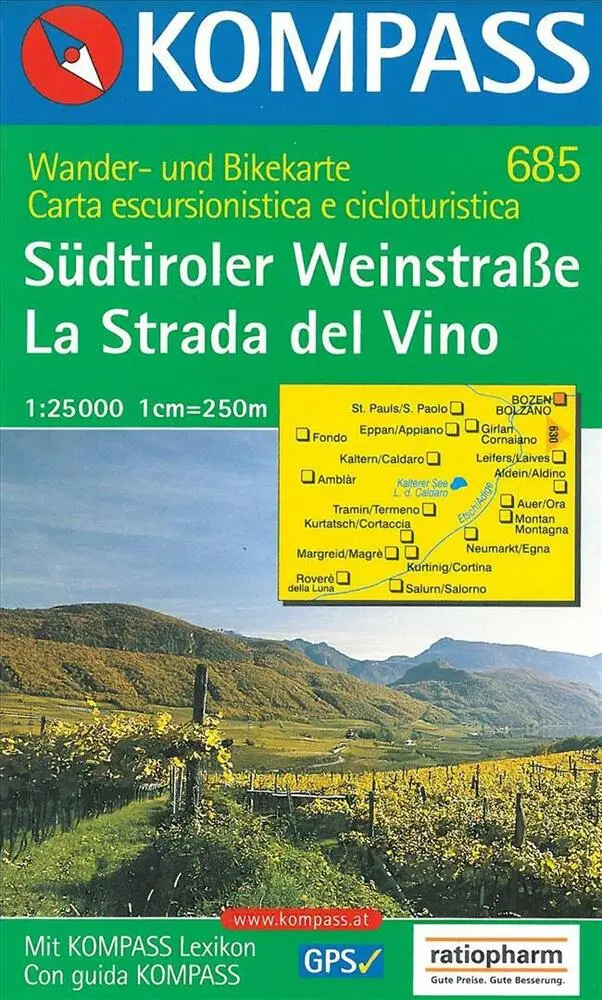 Billede af Südtiroler Weinstrasse/La strada del vino