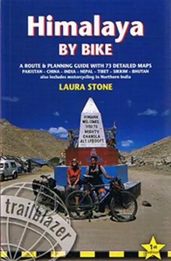 Billede af Himalaya by Bike: A Route & Planning Guide with 73 detailed maps