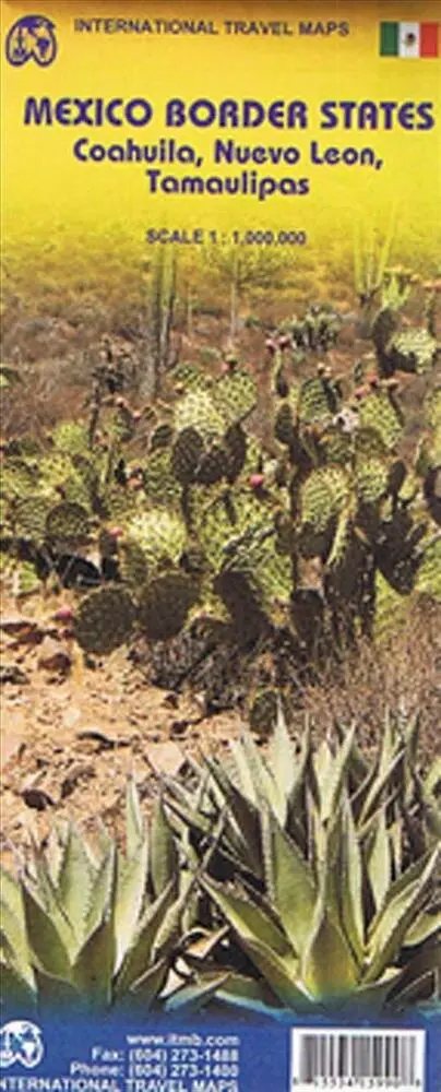 Billede af Mexico Border States: Coahuila, Nuevo Leon, Tamaulipas