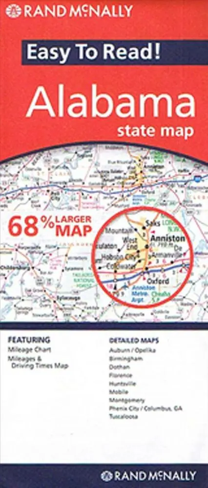 Billede af Alabama State Map