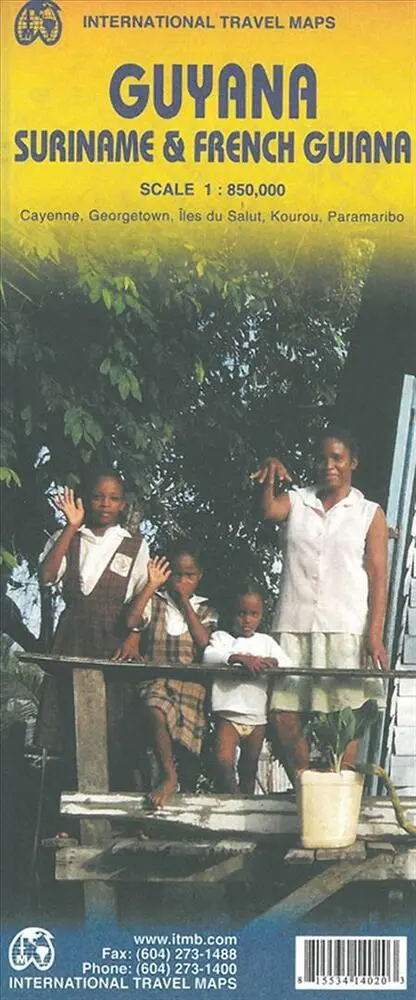Billede af Guyana, Suriname & French Guiana
