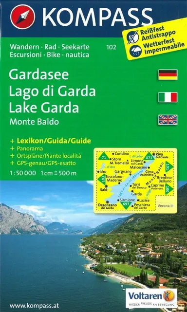 Gardasee, Lago di Garda, Lake Garda, Monte Baldo