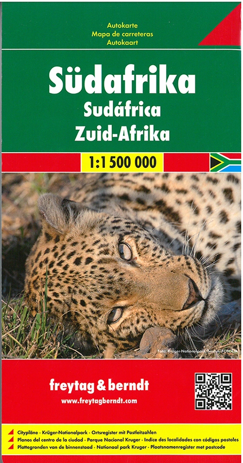 Billede af South Africa Road Map