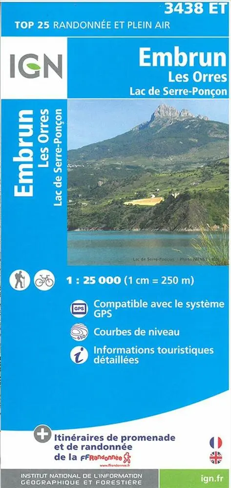 Billede af Embrun- Les Orres - Lac de Serre-Poncon