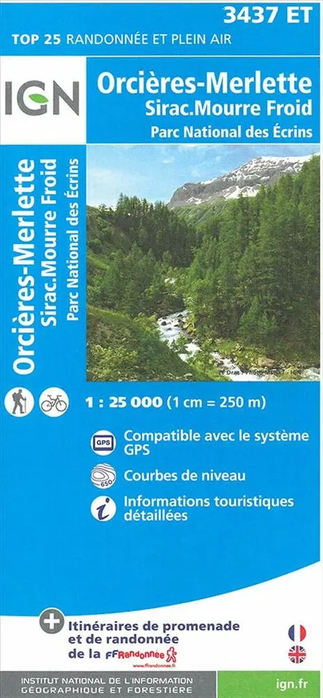 Billede af OrciÃ¨res-Merlette - Sirac - Mourre Froid, Parc Natioal des Ecrins