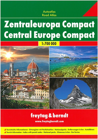 Europe Central - Zentraleuropa Compact Autoatlas