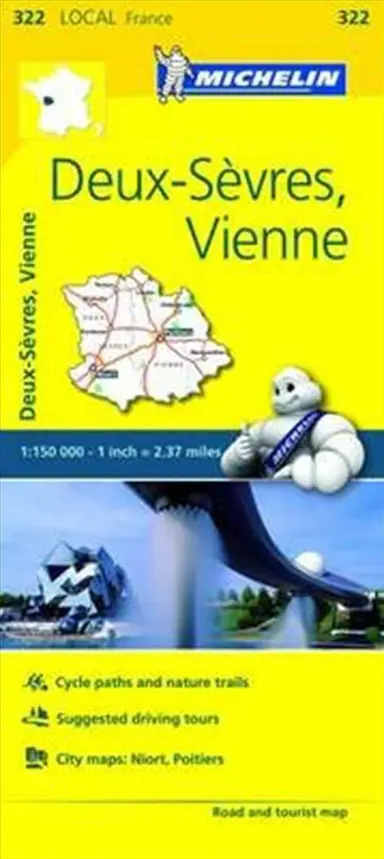France blad 322: Deux Sevres, Vienne