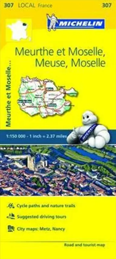 France blad 307: Meuse, Meurthe et Moselle