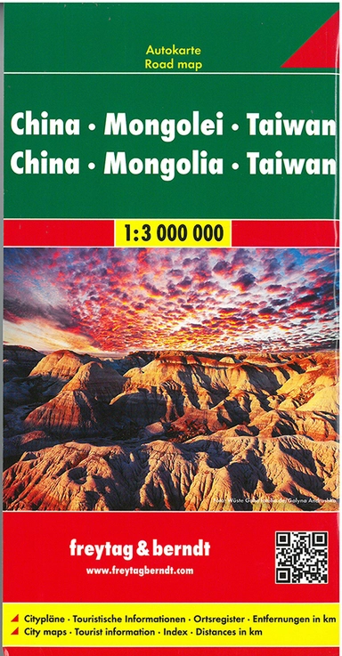 China, Mongolia, Taiwan