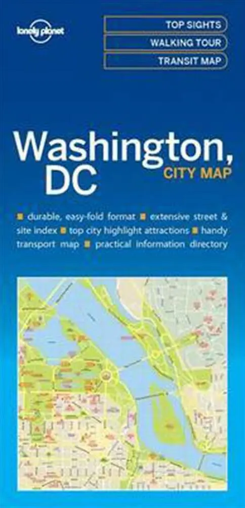 Billede af Washington DC City Map