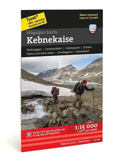 Billede af Kebnekaise : högalpin karta 1:15.000