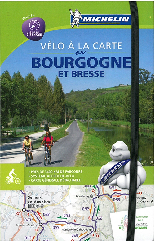 Billede af Bourgogne Bike Map & Atlas - Vélo Ã  la carte en Bourgogne et Bresse